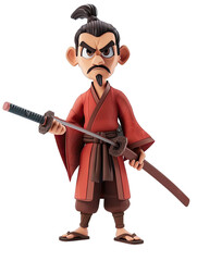japanese samurai cartoon