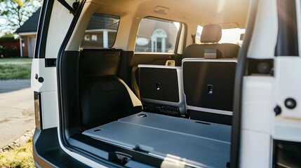 Electric Vehicle with Ample Cargo Space for Everyday Practicality