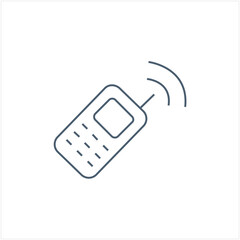 Satellite, media tele communication Icon on white background. Vector EPS 10.0 illustration, Can be used for Web and app icon