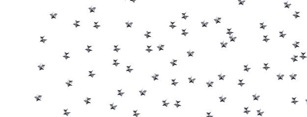 Enchanted Galaxy: Experience the Splendor of a 3D Gold Stars Shower