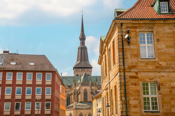 St. Mary's Church (Marienkirche) Osnabrück Lower Saxony (in german Niedersachsen) Germany