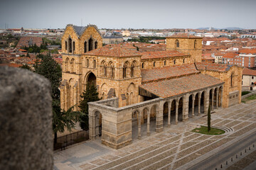 San Vicente, Avila, Castilla y Leon, Castile and Leon, St. Vincents Chuch, Spain.