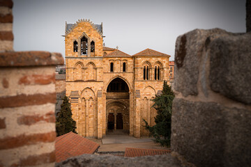 San Vicente, Avila, Castilla y Leon, Castile and Leon, St. Vincents Chuch, Spain.