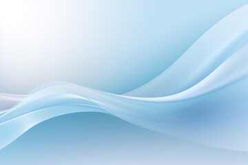 Obraz premium Blue and white gradient wave flowing texture abstract background