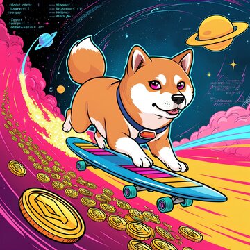 dogecoin to the moon