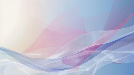 Soft Pastel Abstract Wave Background