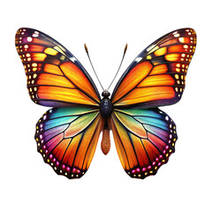 butterfly 3d PNG image vibrant and realistic