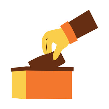 Infaq charity icon vector illustration, infak sedekah symbol clip art, islamic infaq donation flat icon, gambar kotak amal