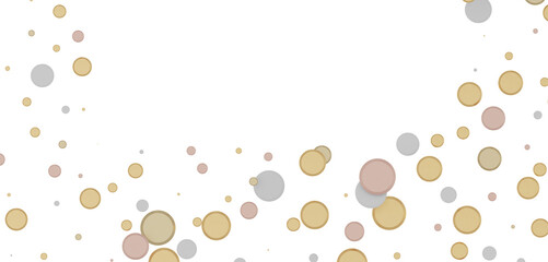 Gilded Festivity: Brilliant 3D Illustration Showcasing a Shower of gold Confetti