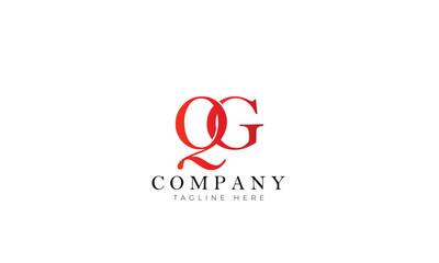 QG logo, Branding logo, Letter logo, Clothing logo