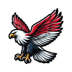 Obraz premium indonesia independence day doodle line drawing vector illustration