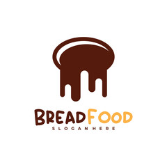 Bread Food logo vector template, Creative Bread logo design concepts