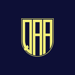 qaa letter logo design