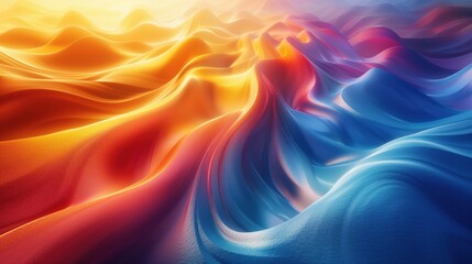 Obraz premium Dynamic vibrant colors motion graphics