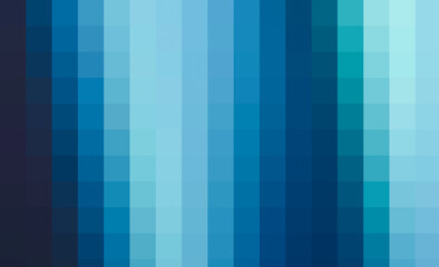 blue shades variations pixel grid square mosaic pattern gradient palette abstract divided background banner