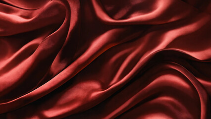 Fototapeta premium Abstract background luxury cloth or liquid wave or wavy folds of grunge silk texture satin velvet ,16:9 with copy space, 300 dpi
