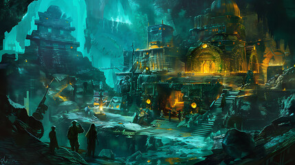 Underground Adventure: Hidden Treasures
