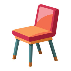 Illustration of Kneeling Chair with legs