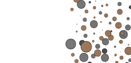 confetti png. Gold confetti falls from the sky.