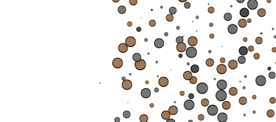 Shower of Elegance: Breathtaking 3D Illustration of Luxurious gold Confetti