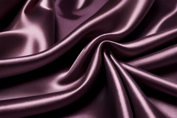 Fototapeta premium Elegant Shimmering Silk Fabric Texture Background