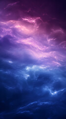 Obraz premium Nebula cloud of gas and dust forming in outer space