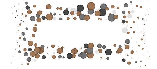 Shower of Elegance: Breathtaking 3D Illustration of Luxurious gold Confetti