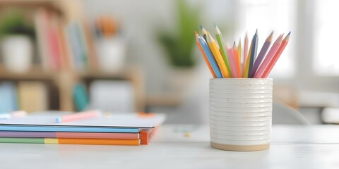 Fototapeta premium A platform for children to complete and submit homework assignments online. Concept Online Homework Submission, Educational Platform, Student Assignments, Digital Learning, Interactive Tasks