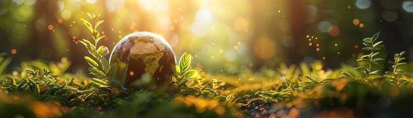 Obraz premium Craft images that demonstrate the environmental sustainability of exporting products