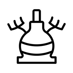 oktoberfest icon linear logo mark in black and white