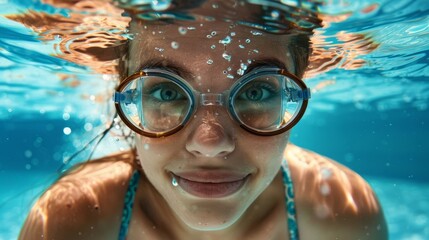 Naklejka premium Swimming Charms, Menstrual Swimming Guide: Safety and Health Considerations