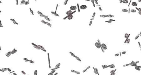 sale digital percent in transparent