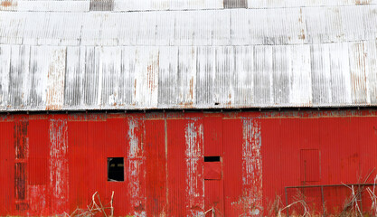 All Tin Red Barn