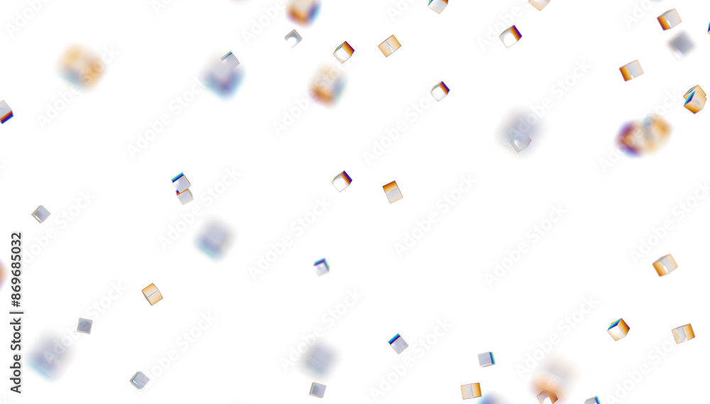 Aufkleber Digital cyberspace with particles and Digital data network connections concept.