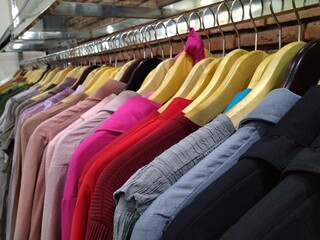 Obraz premium Clothes Display