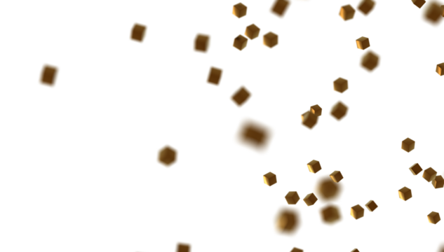 abstract lines with dots over dark background.