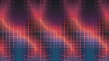 Fototapeta premium Grid and Line Patterns seamless, geometric design with a subtle gradient in the background