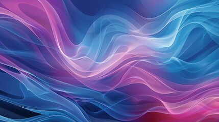 Abstract Colorful Wavy Pattern