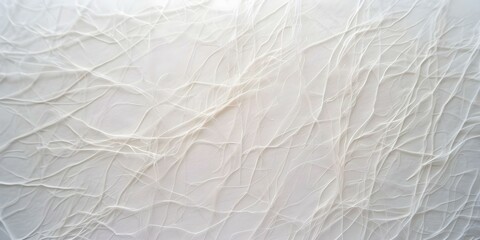 Mulberry Paper Characterized by Visible Fibers and Bleached Appearance. Concept Mulberry Paper, Visible Fibers, Bleached Appearance