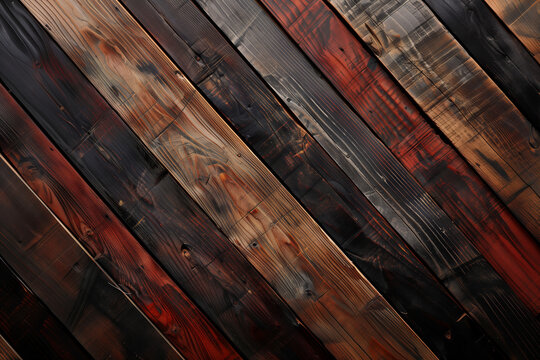 Beautiful wooden background of old wood texture in diagonal lines.
