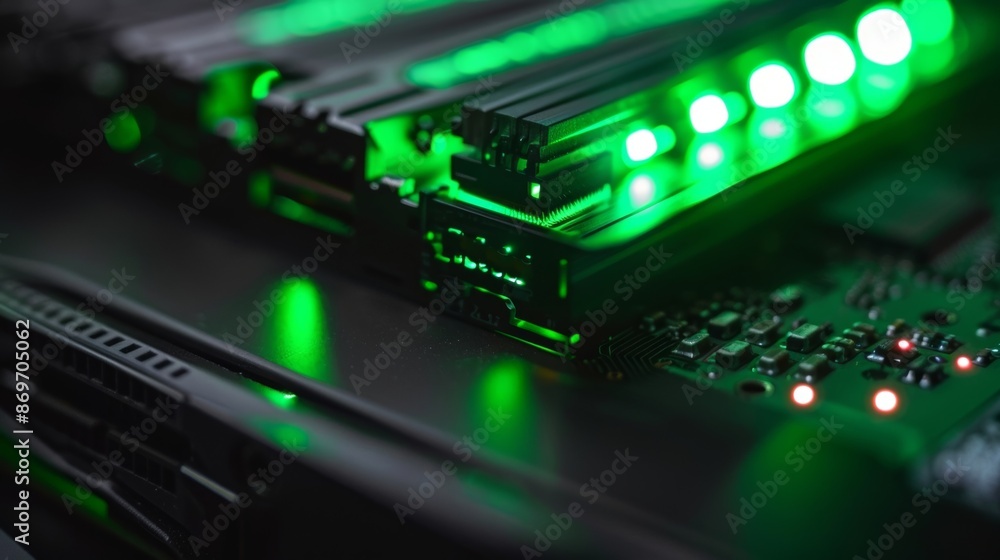 Poster a closeup of a portable ssds led indicator reveals its intuitive design allowing users to easily mon