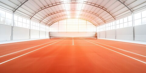 Designing a Spacious Tennis Court Area with Creativity. Concept Tennis Court Layout, Designing Elements, Creative Features, Spacious Environment, Functional Features