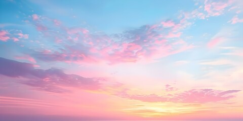 Enhancing projects with the beauty and serenity of a colorful sky image. Concept Colorful Sky Images, Serene Landscapes, Nature Photography, Scenic Backdrops