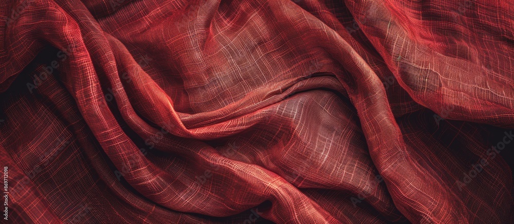 Poster Background featuring fabric texture with copy space image.