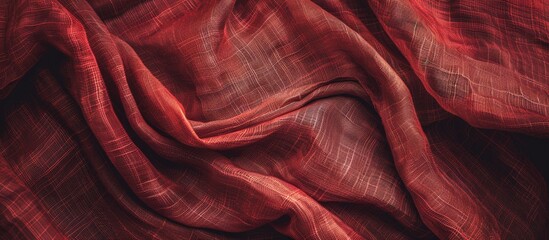 Fototapeta premium Background featuring fabric texture with copy space image.