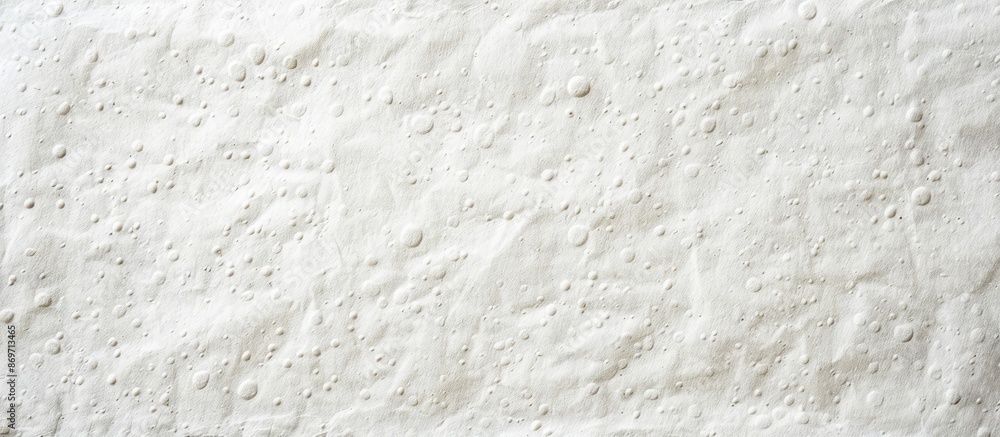 Aufkleber a light-textured white paper background with spotted rough surfaces for displaying images, designs, 