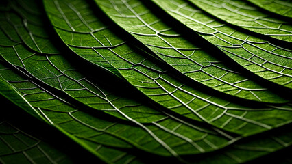 green leaf texture