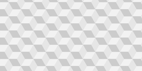 Abstract cube geometric tile and mosaic wall or grid backdrop hexagon technology. white or gray geometric block cube structure. Vector of cube geometric pattern grid backdrop triangle background.