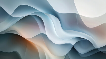 Minimalist abstract background or wallpaper with elegant lines and subtle gradients, calming and modern