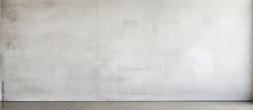 Leinwandbilder white cement or concrete wall with a simplistic design ideal for backgrounds, with an uncluttered lo